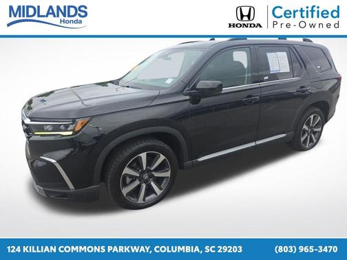 Crystal Black Pearl 2023 Honda Pilot