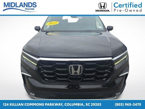 Crystal Black Pearl 2023 Honda Pilot