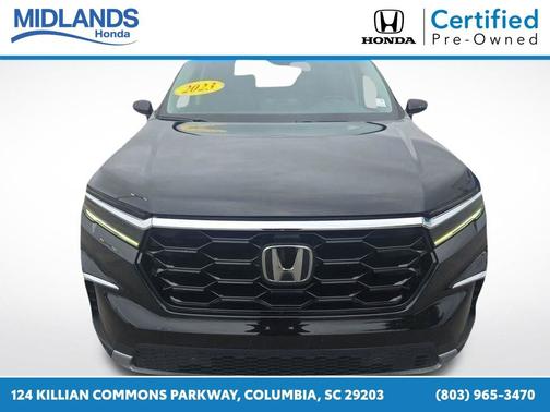 Crystal Black Pearl 2023 Honda Pilot