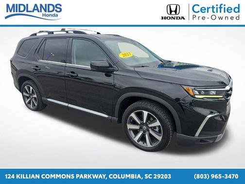 Crystal Black Pearl 2023 Honda Pilot