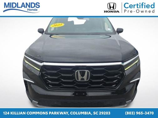 Crystal Black Pearl 2023 Honda Pilot