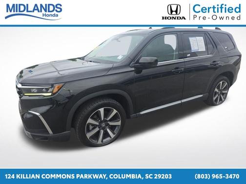 Crystal Black Pearl 2023 Honda Pilot