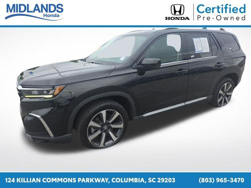 Crystal Black Pearl 2023 Honda Pilot