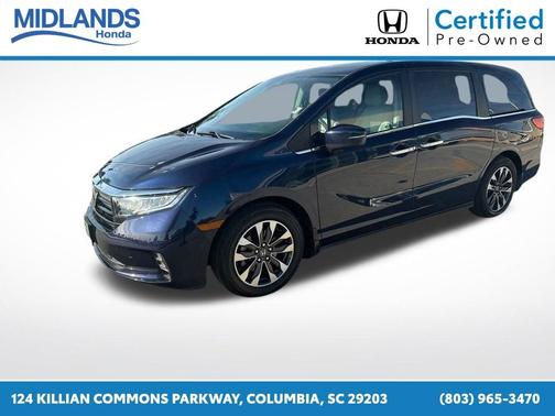 Obsidian Blue Pearl 2024 Honda Odyssey