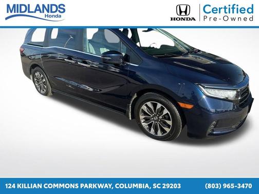 Obsidian Blue Pearl 2024 Honda Odyssey