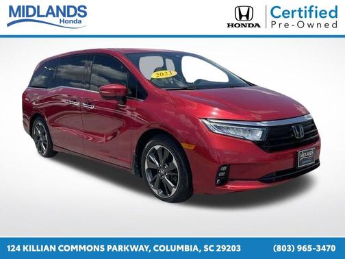 Radiant Red Metallic Ii 2023 Honda Odyssey