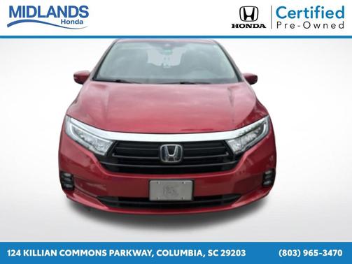 Radiant Red Metallic Ii 2023 Honda Odyssey