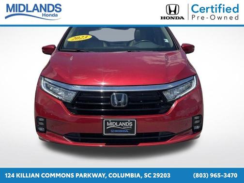 Radiant Red Metallic Ii 2023 Honda Odyssey