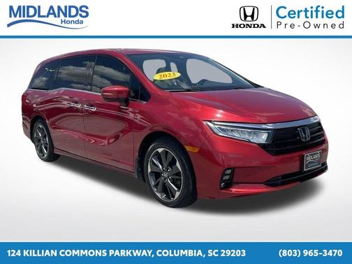 Radiant Red Metallic Ii 2023 Honda Odyssey