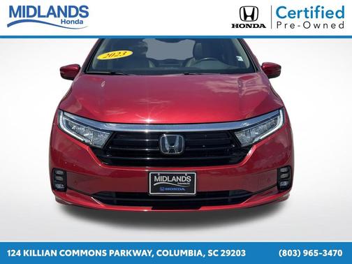 Radiant Red Metallic Ii 2023 Honda Odyssey