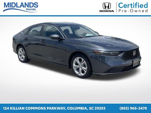Meteorite Gray Metallic 2025 Honda Accord
