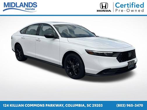 Platinum White Pearl 2025 Honda Accord