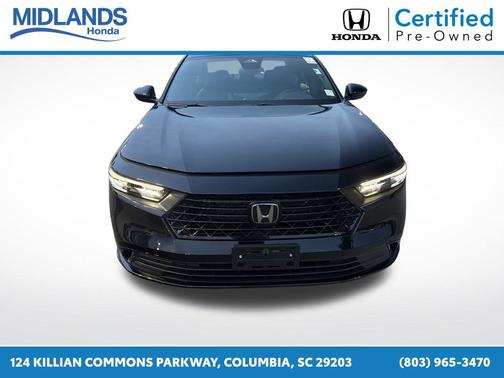 Crystal Black Pearl 2025 Honda Accord Hybrid
