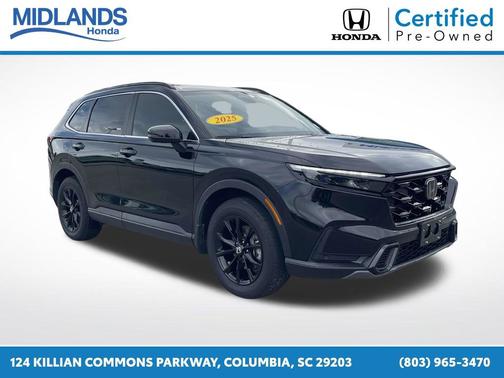 Crystal Black Pearl 2025 Honda CR-V Hybrid