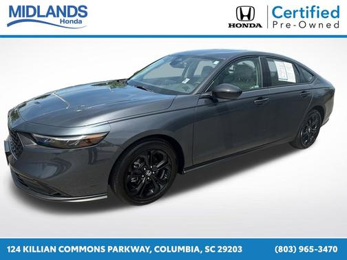 Meteorite Gray Metallic 2025 Honda Accord