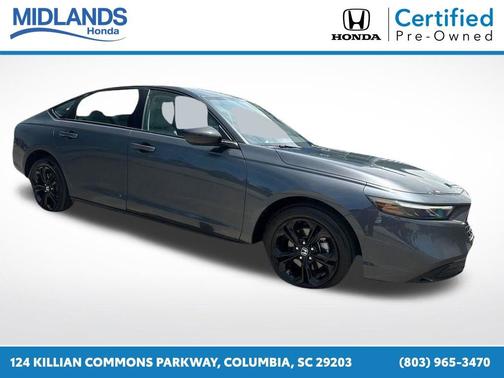 Meteorite Gray Metallic 2025 Honda Accord