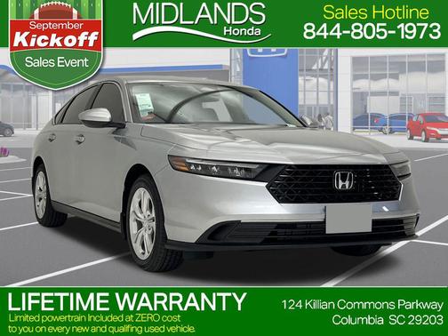 2025 Honda Accord LX 1.5T