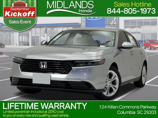 2025 Honda Accord LX 1.5T