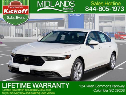 2025 Honda Accord LX 1.5T
