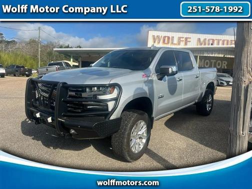 Silver 2021 Chevrolet Silverado 1500 LTZ Truck