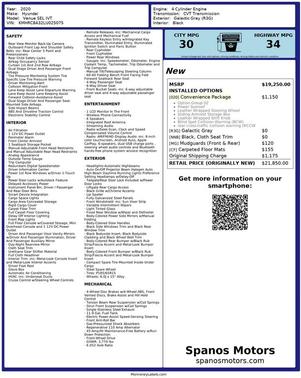 2020 Hyundai VENUE SEL