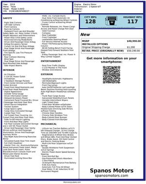 2019 Tesla Model 3 Standard Range