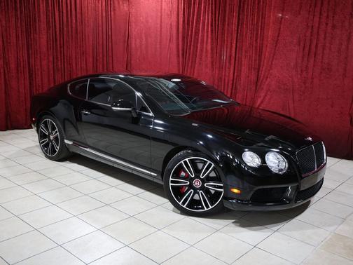 BLACK 2015 Bentley Continental GT V8
