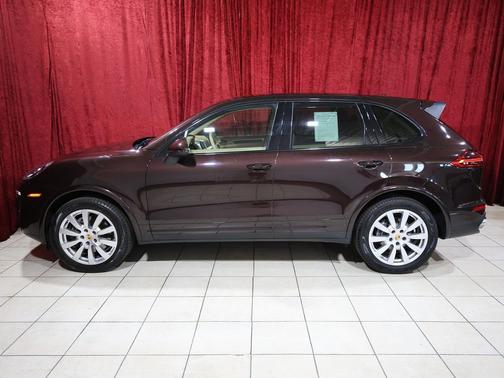 Mahogany Metallic 2017 Porsche Cayenne Platinum Edition