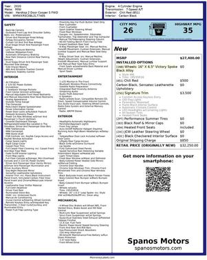 2020 MINI Hardtop Cooper S