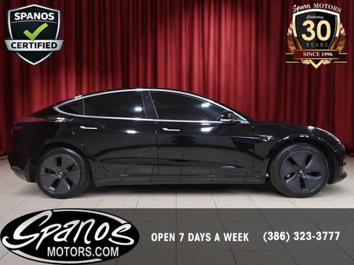 Solid Black 2020 Tesla Model 3 Standard Range