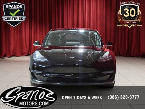 Solid Black 2020 Tesla Model 3 Standard Range