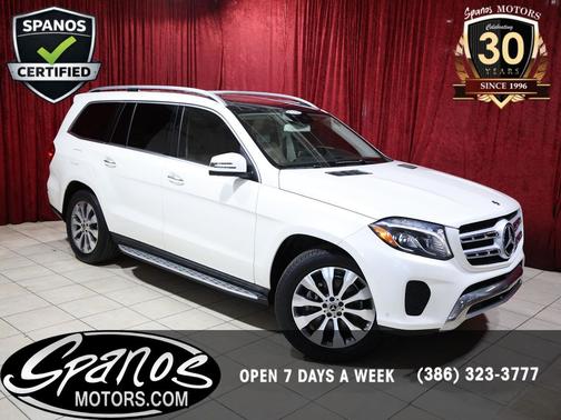 Diamond White 2019 Mercedes-Benz GLS 450 4MATIC