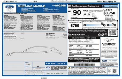 2021 Ford Mustang Mach-E Premium