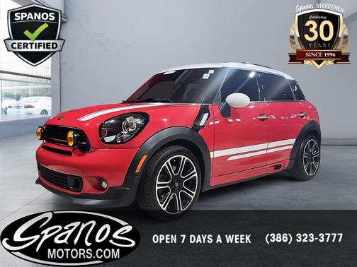 RED 2015 MINI Countryman Cooper S