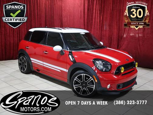 RED 2015 MINI Countryman Cooper S