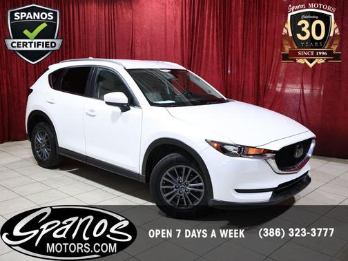 Snowflake White Pearl Mica 2020 Mazda CX-5 Touring