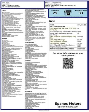 2021 BMW 530 530i M-Sport Shadowline Premium