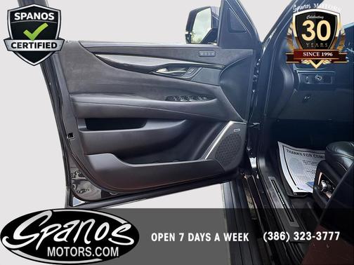 BLACK 2019 Cadillac Escalade ESV Platinum