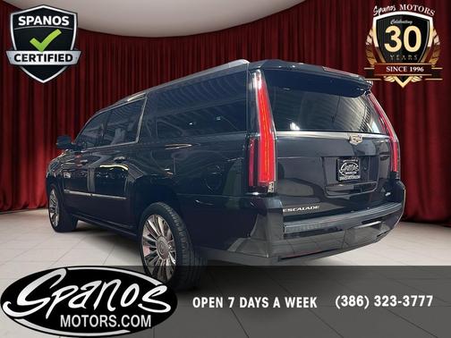 BLACK 2019 Cadillac Escalade ESV Platinum