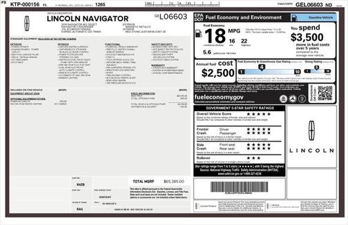 2016 Lincoln Navigator Select