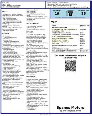 2015 BMW X3 xDrive35i