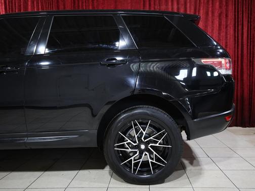 BLACK 2017 Land Rover Range Rover Sport 3.0L Turbocharged Diesel HSE Td6