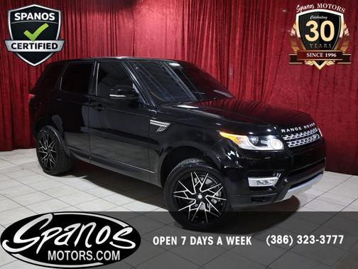 BLACK 2017 Land Rover Range Rover Sport 3.0L Turbocharged Diesel HSE Td6