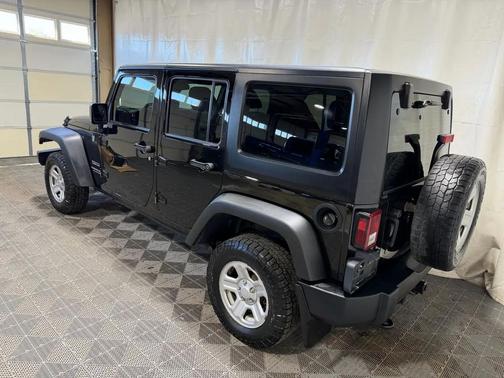 Black Clearcoat 2017 Jeep Wrangler Unlimited Sport