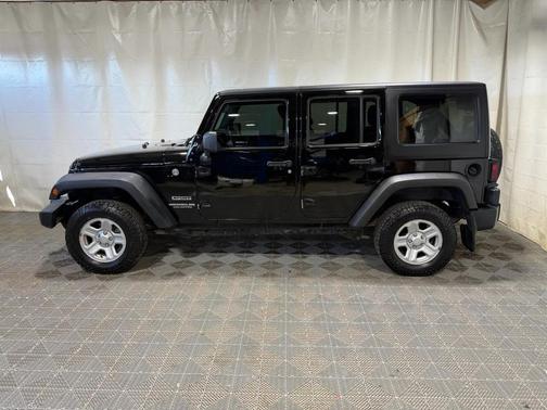 Black Clearcoat 2017 Jeep Wrangler Unlimited Sport