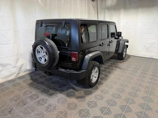 Black Clearcoat 2017 Jeep Wrangler Unlimited Sport