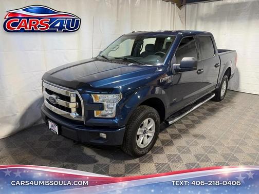 Blue 2016 Ford F-150 XLT