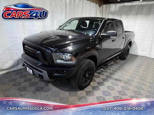Brilliant Black Crystal Pearl 2016 RAM 1500 Rebel