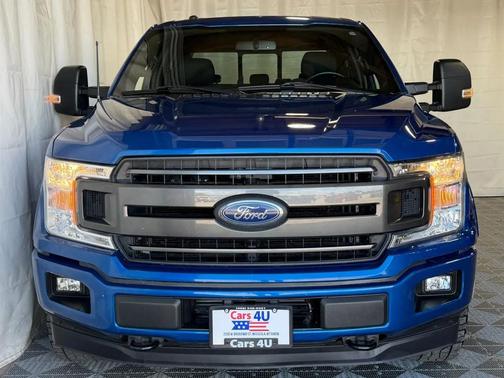 Blue 2018 Ford F-150 XLT