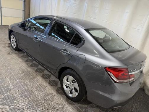 Gray 2013 Honda Civic LX